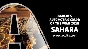 Axaltas 2019 Color Of The Year Sahara