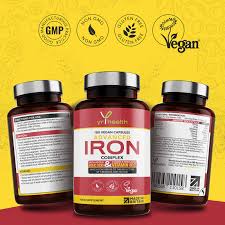 It is recommended that you visit a doctor before going ahead with any. Iron Supplement 20mg Maximum Strength Complex For Men Women With Vitamin B12 Folic Acid Vitamin C B6 Zinc Copper 180 Vegan Capsules Tablets Made In Britain