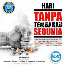 31 mei diperingati sebagai hari tanpa tembakau sedunia. Infopublik Bnn Hari Tanpa Tembakau Sedunia Waspada Tembakau Jenis Baru