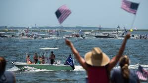 Maybe you would like to learn more about one of these? Trump Says We Love Our Boaters And Many Boaters Love Him Back Judging From This Scene In Charleston S C Marketwatch