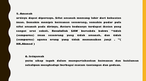 Sebutkan manfaat dari perilaku amanah ! Lawan Kata Rendah Hati Kecuali Cahunit Com