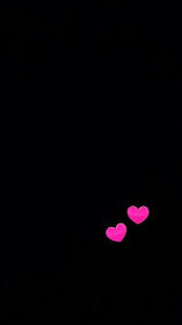 Black Theme Wallpapers Iphone Android Pretty Wallpapers Heart Wallpaper Phone Wallpaper