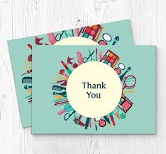 Giving appreciation is an important element of every human being's life. Makeup Thank You Cards Personalise Online Plus Free Envelopes Putty Print