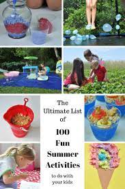 Whether you're looking for free activity ideas, extra enrichment in your kids' main areas of interest, or a summer program that'll give them the full camp experience, check. The Ultimate List Of 100 Fun Summer Activities To Do With Your Kids