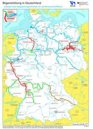 Darstellung aller deutscher seewasserstraßen und. Gdws Bundeswasserstrassenkarten