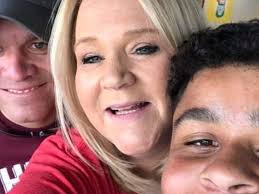 Fundraiser for Christopher Monteith by Patricia Deacon Earnest : Lesley,  Braylon, and Ryan