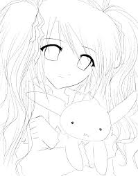 You can play free online anime coloring games at coloringgames.net. Cat Anime Girl Coloring Pages