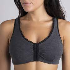 Soyons enthousiastes, osons les contrastes et les superpositions, adoptons alice la brassière dans laquelle on se sent bien !. Brassiere Post Operatoire Lison Gris En Coton Biologique Coeur De Lys