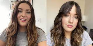 How to do fake bangs without cutting your hair simple tutorials from tiktok. How To Cut Bangs At Home Best Bang Cutting Tips
