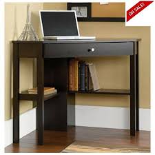 Corner Computer Desk Stand Table Wood With Shelves And Keyboard Tray For Living Room Or Small Spaces Ebook Desk Computer Stand For Desk Corner Computer Desk