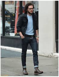 This look is mostly worn by men in their twenties as well as those who don't mind the attention. Blue Chelsea Boots Men Outfit Bluechelseabootsmenoutfit Dark Jeans Outfit Boots Outfit Men Mens Fashion Denim