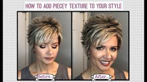 These chic short hairstyles will inspire your next cut. Hair Tutorial How To Add Piecey Texture To Your Style Youtube