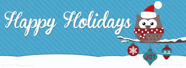 Christmas Happy Holidays Owl Free Facebook Covers Facebook Timeline Profile Cover Christmas Facebook Cover Cover Pics For Facebook Facebook Cover Images