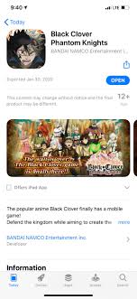 Full apk version on phone and tablet. Black Clover Phantom Knights Released R Gachagaming