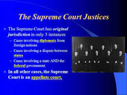 The U.s. Supreme Court. The Supreme Court Justices. - Ppt Download