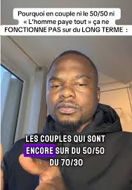 Relations : 50/50 ou L'homme paye tout ?