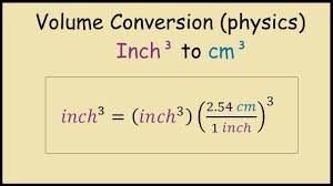 how to convert from cubic inches to cubic centimeters