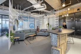 Soda Stream 54 Office Snapshots In 2020 Modular Lounges Office Design Commercial Interiors