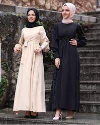 Eliza Moda Sik Tesettur Prenses Elbise Modelleri Moda Tesettur Giyim Siyah Elbise Elbise Modelleri Elbise
