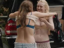 Dakota Fanning and Elizabeth Olsen strip almost naked in new film Very Good  Girls - Irish Mirror Online
