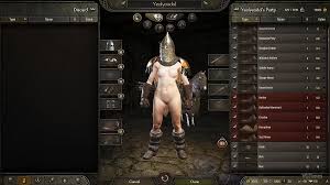 Mount & Blade 2: Bannerlord — Nude Mod - голый персонаж  Моды и скины
