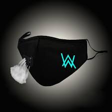 Accessories Glow In Dark Fashion Mouth Mask Alan Walker Faded Cotton Face Mask Anti Pm2 5 Dus Roupas Casuais Para Adolescentes Alan Walker Como Fazer Mascaras