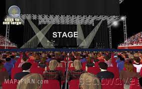 Birmingham Genting Arena Nec Lg Arena Detailed Seat Numbers Seating Plan Mapaplan Com