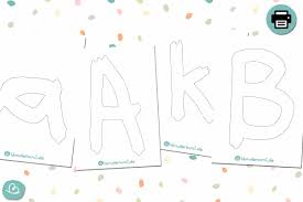 Kinder malvorlagen ausmalbilder buchstaben und zahlen. Buchstaben Vorlagen Zum Ausdrucken Wunderbunt De