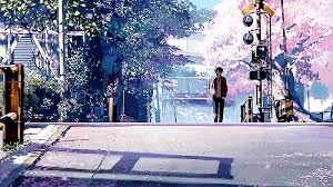 Tohno takaki and shinohara akari, two very close friends and classmates, are torn apart when akari's family is transferred to another region of japan due to her family's job. 5 Centimeters Per Second Gif Find On Gifer