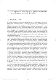 The myth of the inner thanks to descartes, we moderns have to face the question: Pdf The Experience Economy Past Present And Future