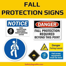 Fall Protection Signs Philippines Signs Protection Safety Posters