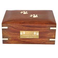 What are keepsake cremation urns? Wholesale Pet Cremation Wood Urns Forever Paw Prints Wooden Box Pet Urn