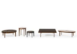 Glass top coffee table with display drawer. Ago Square Low Table Giorgetti Milia Shop