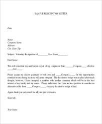 Usually, the document signifies that your time in the position will come to. Free 30 Simple Resignation Letter Templates In Ms Word Pdf