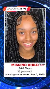 🚨🚨 MISSING TEEN ALERT! 🚨🚨 Ariel Shipp, a 16-year-old girl from Everett,  Washington, has been missing since November 2, 2025. She may be traveling  to the Seattle area, and is known to have piercings