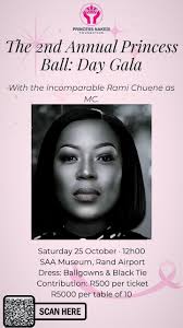 join us for the 2nd annual princess nakedi foundation ball happening