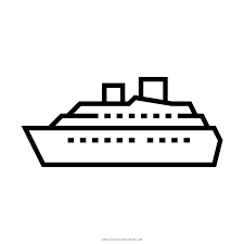 Deck of a sailing boat. Cruise Ship Coloring Page Ultra Coloring Pages