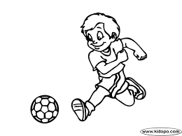 Boy Soccer Player 10 Coloring Page Super Coloring Pages Coloring Pages Football Coloring Pages