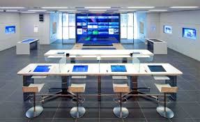Citi Rolls Out Its Version Of The Apple Store Bank Interior Design Retail Banking Bank Design
