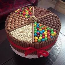 Malteser Kitkat M M Cake Definitely Have To Try This Chocolate Bomb Sometime Strawberry Cream Cakes Chocolate Box Cake Candy Cakes