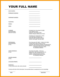Mobile number and email id are must on any biodata format. Bio Data Sample For Job Simple Biodata Format Letter Examples For Fresher In 771 Simple Job Bio Data For Marriage Biodata Format Letter Example