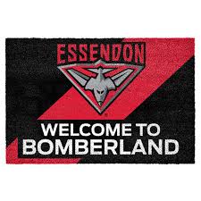 Download the essendon bombers logo vector file in eps format (encapsulated postscript) designed by afl media. Essendon Bombers Printed Door Mat