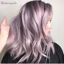 If you want purple locks but your skin has yellow undertones, go for a cool tone. Grey Pink Purple Hair Novocom Top