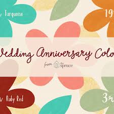 Let canva's specially curated collection of designs and images help you find the inspiration you need to plan a. Traditional Wedding Anniversary Colors