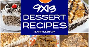 15 Easy 9x13 Dessert Recipes Our Most Popular Dessert Recipes That Are Made In A 9x13 In Popular Desserts Recipes Yummy Chicken Recipes Most Popular Desserts