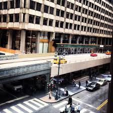 A View From The Rooseveltnyc Of Vanderbilt Avenue Roosevelt Hotel Empire State Of Mind Rooftop Lounge