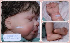 Amazon.com: Zero Pam Muñecas de bebé realistas Reborn de cuerpo completo de  silicona, muñeca de bebé realista de 18 pulgadas, muñeca de bebé de  silicona que se ve real, niña anatómicamente correcta,