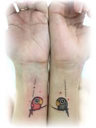 Ink Your Love With These Creative Couple Tattoos Tattoos For Lovers Finger Tattoos For Couples Love Bird Tattoo Couples