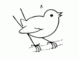 How To Draw A Bird Easy Step By Step Easy Bird Drawings 5 Bird Drawings Easy Bird Drawings