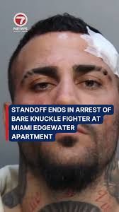 A manhunt in Miami’s Edgewater neighborhood ended with the arrest of Peter  Peraza, a Bare Knuckle fighter accused of assault, theft, and threats  during an April incident. SWAT teams swarmed the Bay ...